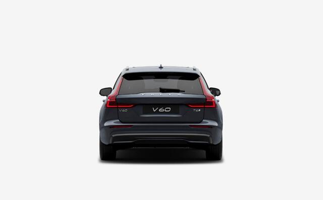 Volvo V60 T6 Plug-in hybrid AWD Ultra Dark | Google | Long Range | Schuif-/Kanteldak | Adaptieve Cruise Control | DAB | Head-Up Display | Camera | Stoelverwarming Voor + Achter | Harman Kardon Audio | Getint Glas | Zitverlenging | Elek. Stoelen | Memory | 19" LM
