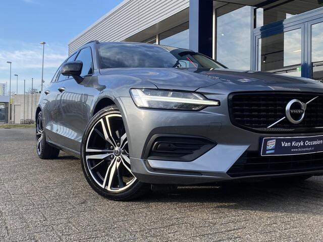 Volvo V60 2.0 B3 Momentum Advantage / Automaat / NL-Auto / Vol-Leder / Adaptieve Cruise-Control / Stoel-/Stuurverwarming / Climate-Control / Standkachel / Keyless / LED / Apple-Carplay & Android-Auto / DAB Radio-Bluetooth / Navi / PDC V+A met Camera / 19'' LMV / EN