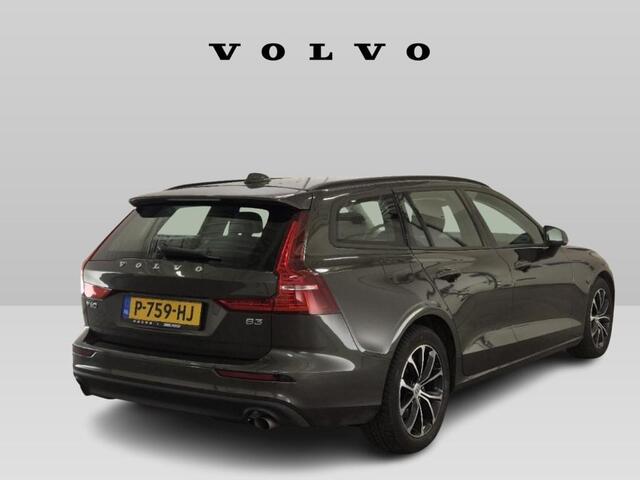 Volvo V60 2.0 B3 Momentum | Stoel/stuur verwarming | Adaptieve cruise | Parkeersensoren V+A | Parkeercamera | Apple carplay/android auto | BLIS | Lederen bekleding | Metallic lak |