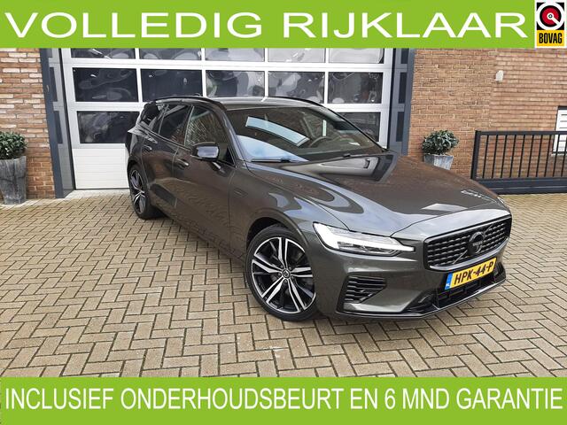 Volvo V60 2.0 T8 Twin Engine AWD R-Design Black Line!
