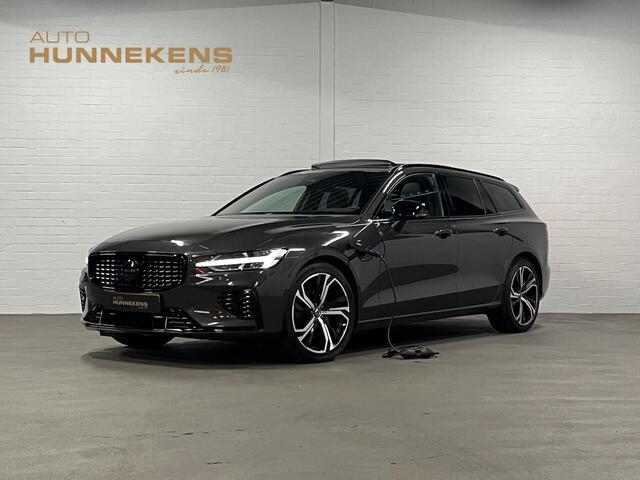 Volvo V60 2.0 T6 Plug-in hybrid AWD Plus Dark Longe Range | Adapt. cruise | Open dak | Stuur-/stoelverwarming | Memory | Harman/Kardon | Head-up