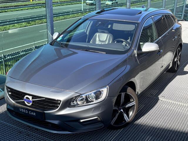 Volvo V60 2.0 T4 Business Sport / Trekhaak / Pano. dak / Standkachel / Leder / 190 PK / Stoelverwarming / Camera achter /