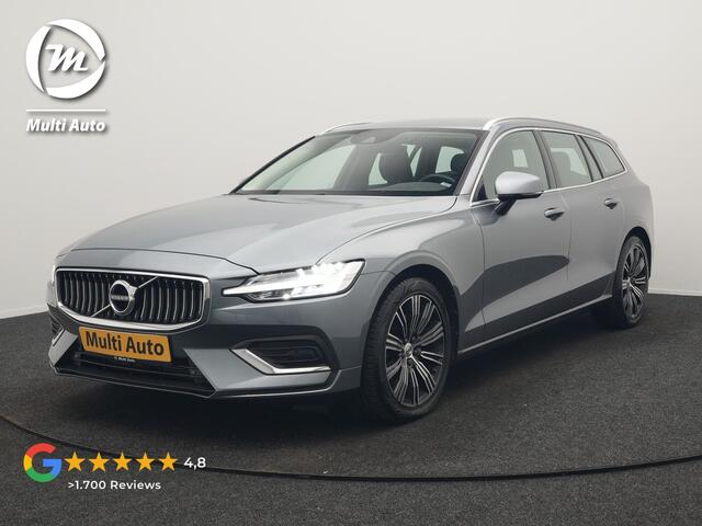 Volvo V60 T4 Inscription 191pk Dealer O.H. | Camera | Lederen Sportstoelen Memory & Verwarmd | Apple Carplay | Virtual | Navigatie | Cruise Control | DAB |