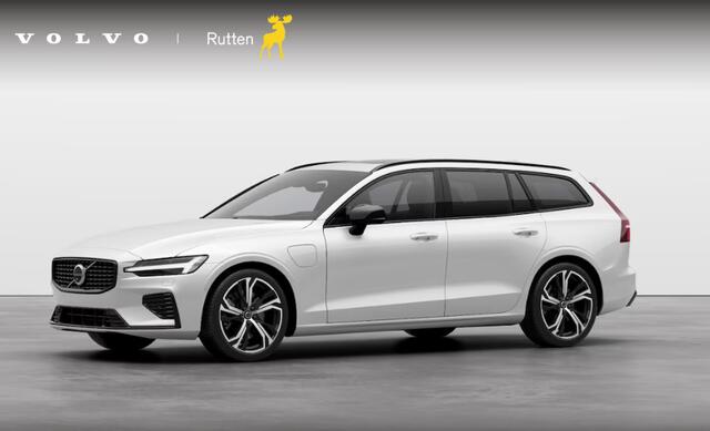 Volvo V60 T8 455PK Automaat AWD Ultra Perform. Ed. Dark Polestar Optimalisatie / Glossy black Logo voor en achterzijde / Long Range / 360 Camera / Harman Kardon audio / Head-up display / Panorama dak / Apple carplay / Android auto /
