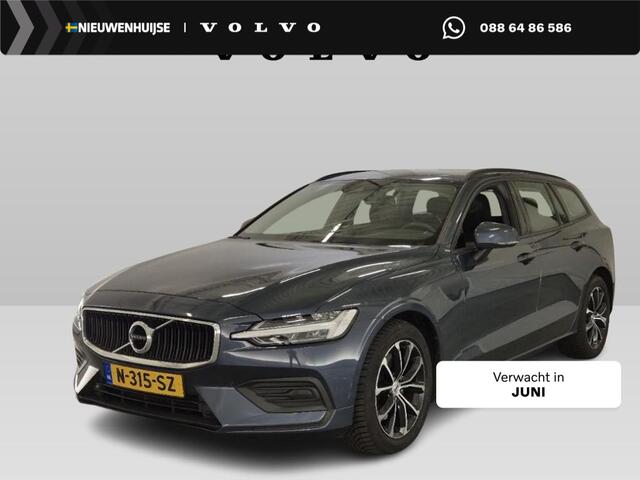 Volvo V60 2.0 B3 Essential Edition | Parkeercamera | Stoel/stuur verwarming | Apple Carplay/Android auto | Leder | 4 voudig verstelbare lendesteun | zitvlakverlengers | Metallic lak |