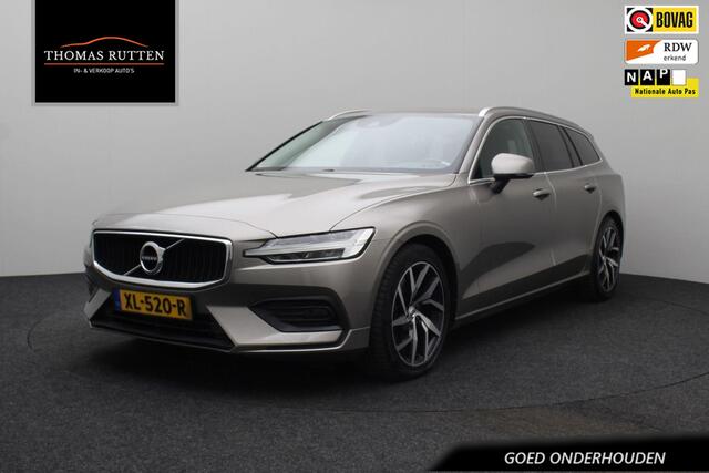 Volvo V60 2.0 T5 Momentum 2019 | INCL. BTW | Navigatie | Carplay | Spraakbediening | Regensensor | Elektrische Ramen | Boekjes | 2 Sleutels | Elektrische Achterklep | Achteruitrij Camera | Nationale Autopas