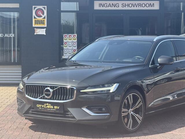 Volvo V60 2.0 T6 AWD Inscription automaat 310 pk navi climate ctr camera cruise leder ctr elktr trekhaak harman kardon lmv 18 inch digitaal instrumentenpaneel 1e eigenaar dealer onderhouden