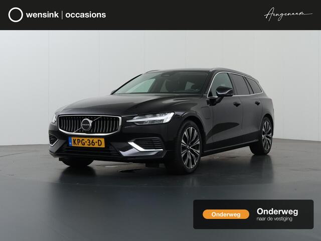 Volvo V60 2.0 T6 Plug-in hybrid AWD Plus Bright | Elektr. Trekhaak | Navigatie | Stoel/Stuurverwarming | Parkeercamera | Cruise Control Adaptief | elektr. Achterklep |