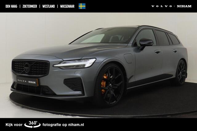 Volvo V60 T8 AWD POLESTAR ENGINEERD -PANO.DAK|HARMAN/KARDON|360°CAM|POWER-SEATS|BLIS|ADAP.CRUISE|ADAP.LED|BREMBO|20"