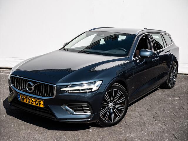 Volvo V60 2.0 T6 Recharge AWD Inscription Expression Leer/ Camera/ Stoel-stuurverwarming/ Dab/ Carplay/ Navigatie/ Elektr. achterklep