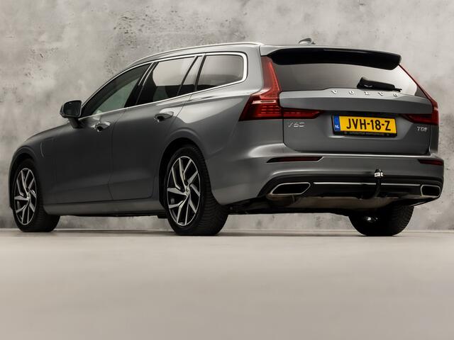 Volvo V60 2.0 T8 Twin Engine AWD Inscription 391Pk Automaat (PANORAMADAK, GROOT NAVI, MEMORY SEATS, GETINT GLAS, STUUR/STOELVERWARMING, CAMERA, TREKHAAK, ELEK ACHTERKLEP, NIEUWSTAAT)