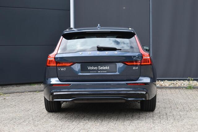 Volvo V60 2.0 B4 Plus Dark | Semi Elek. inklapbare trekhaak | Stoel-stuurwiel verwarming | Adaptieve cruise Controle met pilot assist | Blis blind spot informatie systeem | achteruitrij camera |