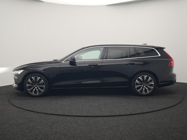 Volvo V60 T6 PHEV AWD Plus Bright 350pk Dealer O.H | Trekhaak Af Fabriek | Adaptive Cruise | Camera | Lederen Sportstoelen Memory & Verwarmd | Apple Carplay | Keyless | Google Assistant & Maps | Stuurverwarming | Pilot Assist | Virtual | Navigatie | DAB | 18"L.M | 