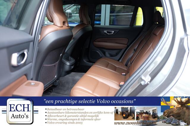 Volvo V60 2.0 B3 177 pk Inscription, Bruin Leer, Trekhaak, Apple CarPlay