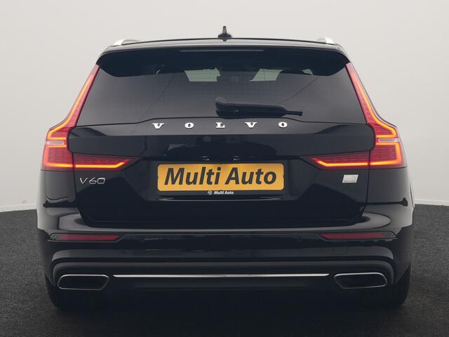 Volvo V60 T6 Recharge AWD Inscription PHEV 340pk Dealer O.H | Trekhaak Af Fabriek | Camera | Harman / Kardon | Lederen Sportstoelen Verwarmd | Cruise Control | Apple Carplay | Stuurverwarming | Keyless | Virtual | Navigatie | DAB | 18"L.M |
