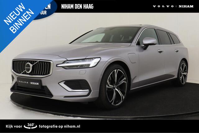 Volvo V60 T8 PLUG-IN HYBRID AWD ULTRA BRIGHT *UNIEK!* -PANO.DAK|BOWERS&WILKINS|SLATE|360°CAM|HEAD-UP DISP.|PRIVACY.GLAS|TREKHAAK|19"|SoH:100%