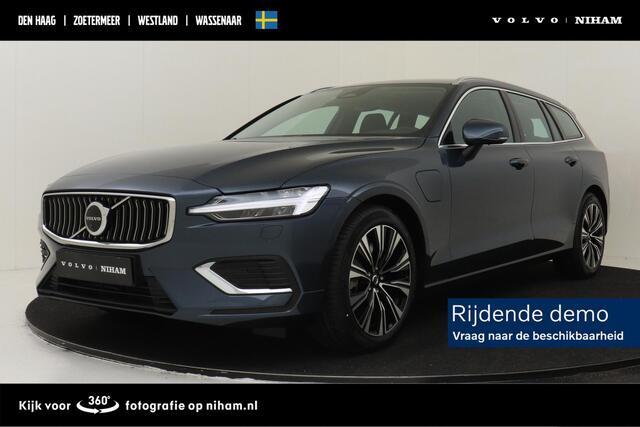 Volvo V60 T8 PLUG-IN HYBRID AWD PLUS PERFORMANCE ED. BRIGHT -HARMAN/KARDON|360°CAM|VERW.VOORRUIT|ADAP.LED|POLESTAR