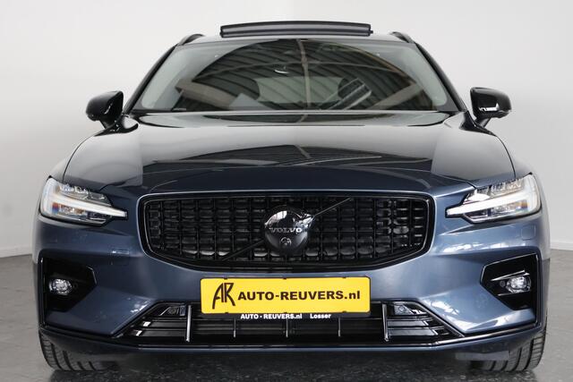 Volvo V60 2.0 B4 Ultimate Dark / Opendak /Leder / HUD / Pilot Assist / HarmanKardon / CarPlay