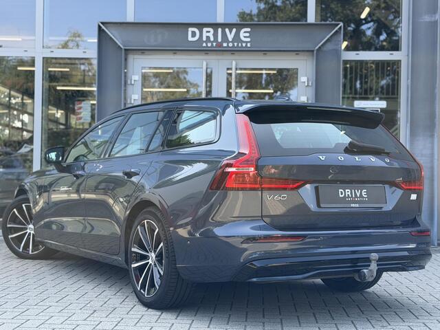 Volvo V60 2.0 T6 Plug-in hybrid 350Pk AWD Plus Dark Long Range|Pano|H/K|360Cam|Pilot|Trekhaak