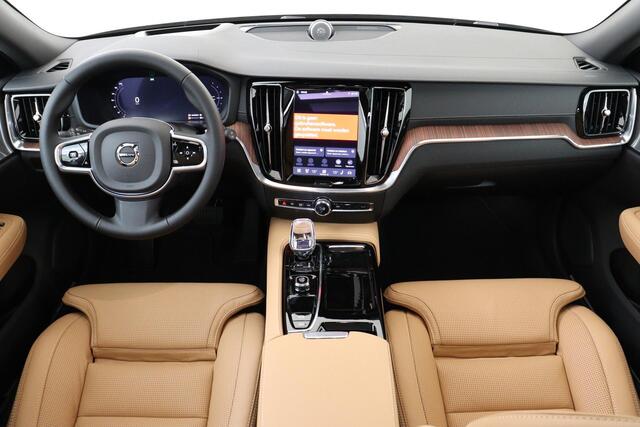 Volvo V60 T6 PLUG-IN HYBRID AWD ULTRA BRIGHT *VOL!* -PANO.DAK|BOWERS&WILKINS|GEVENT.LEDER+MASSAGE|360°CAM|HEAD-UP DISP.|PRIVACY.GLAS|19"|SoH:100%