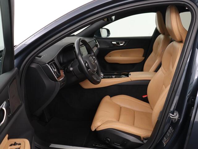 Volvo V60 2.0 T6 Recharge AWD Inscription | SOH 97.5% | Trekhaak | Panoramadak | Leder | Stoelventilatie | Stuur/stoel verwarming | Harman/Kardon | Adaptive cruise | 360 camera | Carplay | Memory |