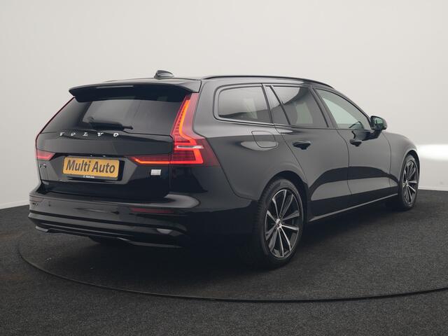 Volvo V60 T6 AWD Plus Dark PHEV 350pk Dealer O.H. | Trekhaak Af Fabriek | Adaptive Cruise | Camera | Harman / Kardon | Lederen Sportstoelen Memory & Verwarmd | Google Assistent | Stuur Verwarmd | Keyless | Apple Carplay | DAB | Plug In Hybrid |