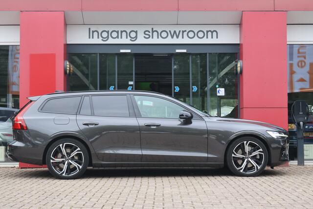 Volvo V60 2.0 T6 350pk Plug-in hybrid AWD Plus Dark | Long Range | SoH 97% | Origineel NL | ACC | Harman/Kardon | Pack Winter | Trekhaak |