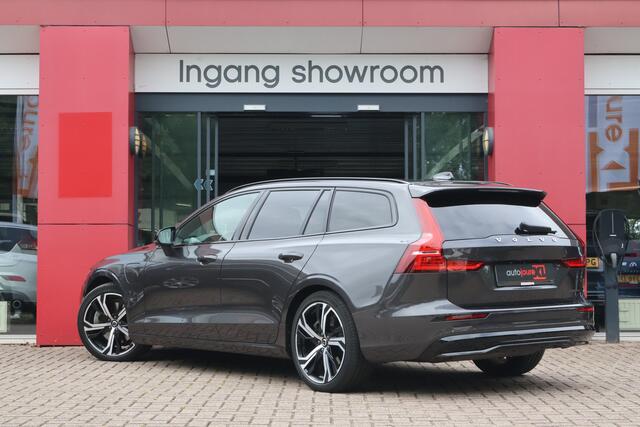 Volvo V60 2.0 T6 350pk Plug-in hybrid AWD Plus Dark | Long Range | SoH 97% | Origineel NL | ACC | Harman/Kardon | Pack Winter | Trekhaak |