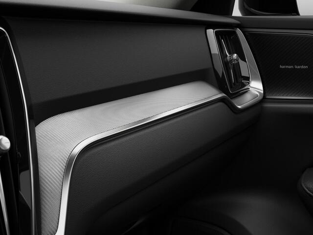 Volvo V60 2.0 T6 Plug-in hybrid AWD Plus Dark | Bliss | Keyless | Stuur & stoel verwarming | Cruise control |Moritz Lederen bekleding | Harman kardon audio |