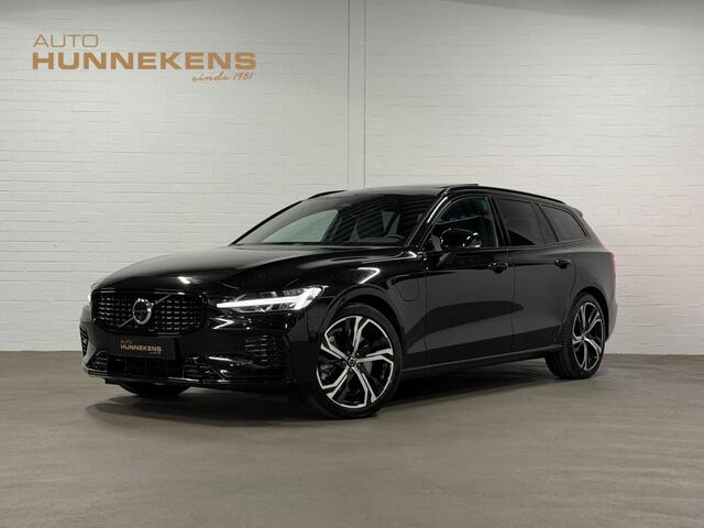 Volvo V60 2.0 T6 Plug-in hybrid AWD Plus Dark Open dak | Harman/Kardon | Adapt. cruise | 360 camera | Verwarmde voorruit | Stuur-/Stoelverwarming | Google | Keyless