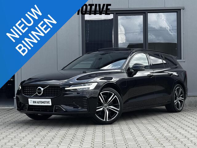 Volvo V60 2.0 T6 Recharge AWD R-Design Long Range | 349 Pk | Stoelkoeling | Trekhaak | Pano | Nappa leder | 18 kwh accu