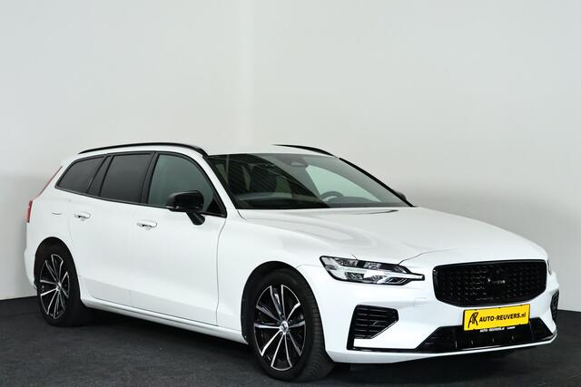 Volvo V60 2.0 T6 Plug-in hybrid AWD Plus Dark Navi / CarPlay / Leder / Memory / DAB / Trekhaak