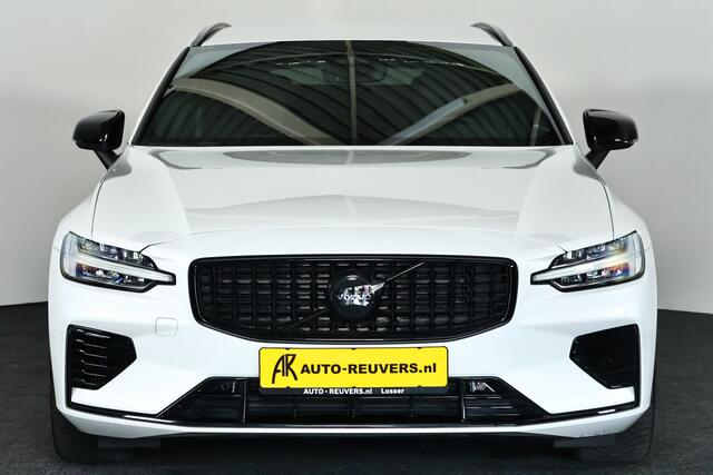 Volvo V60 2.0 T6 Plug-in hybrid AWD Plus Dark Navi / CarPlay / Leder / Memory / DAB / Trekhaak