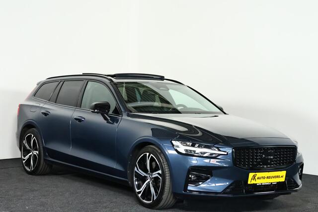 Volvo V60 2.0 B4 Ultimate Dark / Opendak /Leder / HUD / Pilot Assist / HarmanKardon / CarPlay