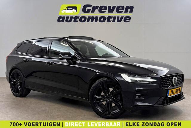 Volvo V60 2.0 B4D R-Design | Black Edition | Pano | Memory | HuD | B&W | Virtual | 360° Camera | Carplay | Trekhaak