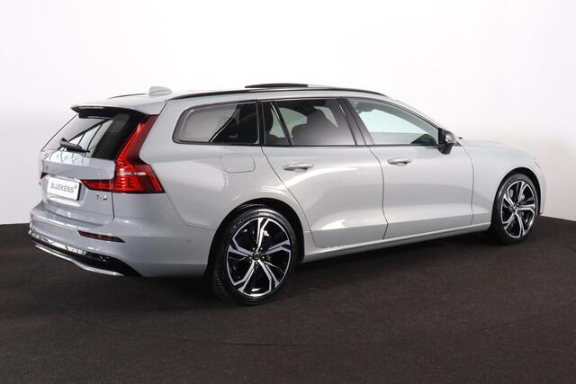 Volvo V60 T6 Recharge AWD Plus Dark - Panorama/schuifdak - IntelliSafe Assist & Surround - 360º Camera - Harman/Kardon audio - Verwarmde voorstoelen, stuur & achterbank - Parkeersensoren voor & achter - Elektr. bedienb. voorstoelen met geheugen - Head up display - Extra getint glas - 19' LMV
