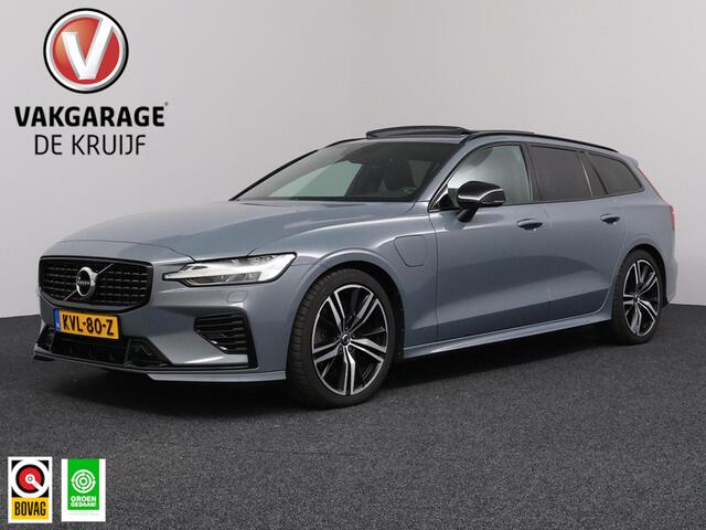 Volvo V60 2.0 T6 Plug-in hybrid AWD R-Design | SoH 95,7% | Long Range | Panoramadak | Trekhaak | H&K | Camera!