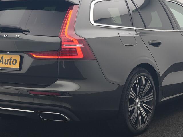 Volvo V60 T6 Recharge AWD Inscription PHEV 340pk Dealer O.H | Trekhaak Af Fabriek | Panodak | Adaptive Cruise | Harman / Kardon | 360 Camera | Lederen Sportstoelen Memory & Verwarmd | Stuurverwarming | Blis | Keyless | Apple Carplay | Virtual | Navigatie | DAB | 19"L.M | Plug In Hybrid