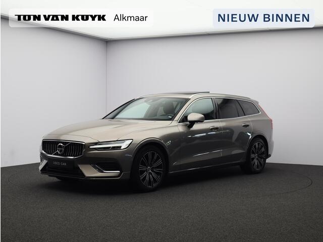 Volvo V60 2.0 T4 Inscription / Trekhaak / Panoramadak / 360 Camera / Head-up Display / Stoelverwarming / Lederen Bekleding / BLIS /