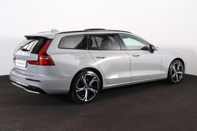 Volvo V60 T6 Recharge AWD Plus Dark - Panorama/schuifdak - IntelliSafe Assist & Surround - 360º Camera - Harman/Kardon audio - Verwarmde voorstoelen, stuur & achterbank - Parkeersensoren voor & achter - Elektr. bedienb. voorstoelen met geheugen - Head up display - Extra getint glas - 19' LMV