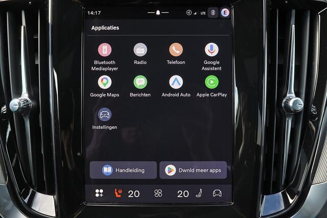 Volvo V60 T6 Recharge AWD Plus Dark - Panorama/schuifdak - IntelliSafe Assist & Surround - 360º Camera - Harman/Kardon audio - Verwarmde voorstoelen, stuur & achterbank - Parkeersensoren voor & achter - Elektr. bedienb. voorstoelen met geheugen - Head up display - Extra getint glas - 19' LMV