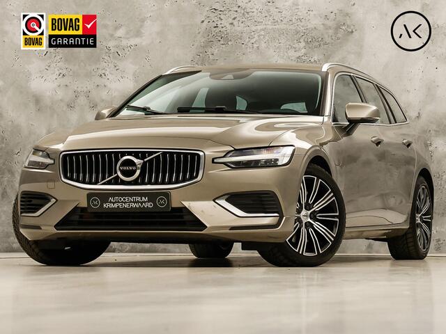 Volvo V60 2.0 T6 Recharge AWD Inscription 340Pk Automaat (SOH 87,7% APPLE CARPLAY, GROOT NAVI, CAMERA, LEDER, GETINT GLAS, SPORTSTOELEN, ELEK ACHTERKLEP, NIEUWE APK, NIEUWSTAAT)