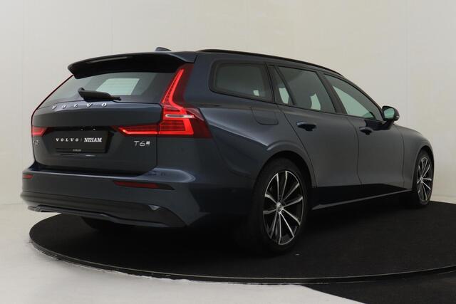 Volvo V60 T6 PLUG-IN HYBRID AWD PLUS DARK -HARMAN/KARDON|360°CAM|SPORTSTOELEN|BLIS|POWER-SEATS|TREKHAAK|18"|SoH:97%