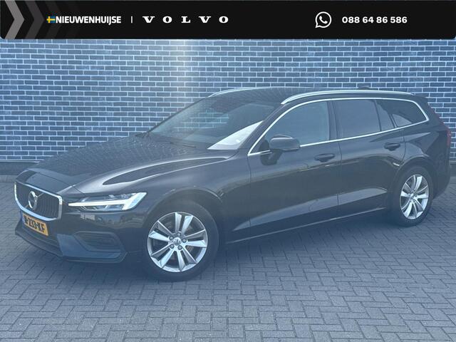 Volvo V60 2.0 B4 Momentum Business | Trekhaak | Achteruitrijcamera | Parkeersensoren | Lederen Bekleding | Stoelverwarming | Cruise Control Adaptief | Navigatie | Apple Carplay | Android Auto