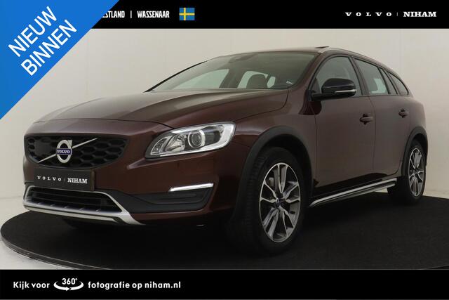 Volvo V60 CROSS COUNTRY T5 POLAR+ LUXURY -PANO.DAK|POWER-SEATS|ADAP.XENON|CAMERA|STANDKACHEL|PDC|KINDERZITJES|SENSUS-CONNECT|STOEL/STUURVERW.|TREKHAAK|18"