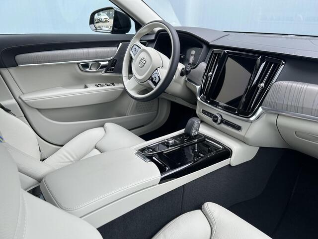 Volvo V90 2.0 T6 Recharge AWD Plus Dark 19 inch Blond leder long range Google 360camera UIT VOORRAAD