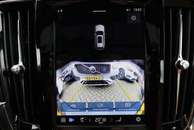 Volvo V90 T6 Recharge AWD Plus Bright - Panoramisch schuif-/kanteldak - Intellisafe Assist/Surround - Harman Kardon Audio - Parkeersensoren v/a - Parkeercamera achter - Nappalederen bekleding - Elektrisch bedienbare voorstoelen incl. geheugenfunctie - Stoelverwarmi