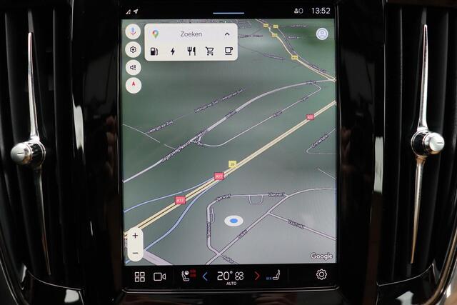 Volvo V90 T6 Recharge AWD Plus Bright - Panoramisch schuif-/kanteldak - Intellisafe Assist/Surround - Harman Kardon Audio - Parkeersensoren v/a - Parkeercamera achter - Nappalederen bekleding - Elektrisch bedienbare voorstoelen incl. geheugenfunctie - Stoelverwarmi