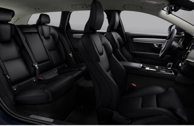 Volvo V90 T6 350PK Automaat Recharge AWD Plus Bright / Adpatieve cruise control/ BLIS/ Elektrische stoelen/ Harman Kardon audio/ Stoel en stuurwielverwarming/ Parkeersensoren met camera