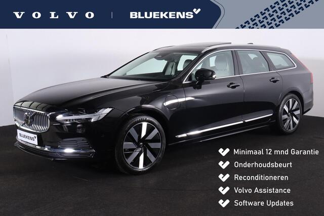Volvo V90 T6 Recharge AWD Plus Bright - LONG RANGE - Panoramadak - 360º camera - Adaptive Cruise Control - Pilot Assist - BLIS dodehoekassistentie - Harman Kardon premium audio - Elektr. verstelbare voorstoelen met geheugen - Stoelverwarming voor & achter - Verwarm